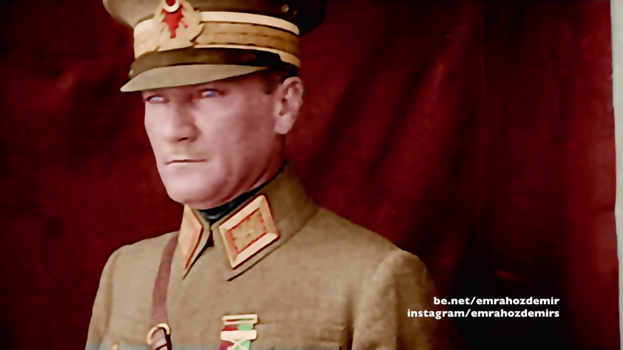 Ilk Kez Goreceginiz Ataturk Renkli Video Ataturk Renklivideo Ataturkrenklivideo Youtube