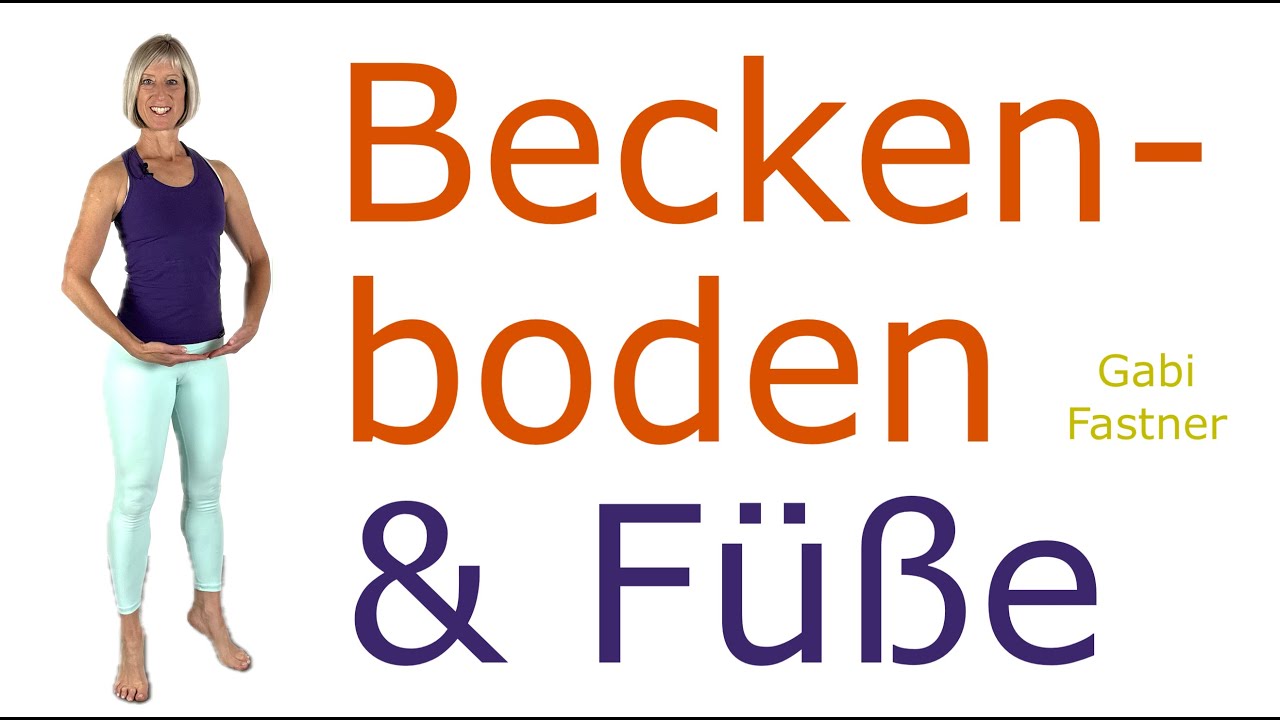 🦵16 min. Beckenboden, Oberschenkel - Innenseite & Füße | faszialer Zusammenhang, im Stehen