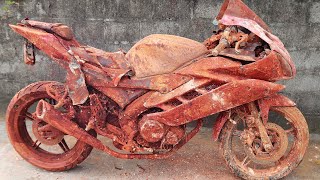 Restoration old super sports motorcycle YAMAHA R1 1000cc | Restoration Channel