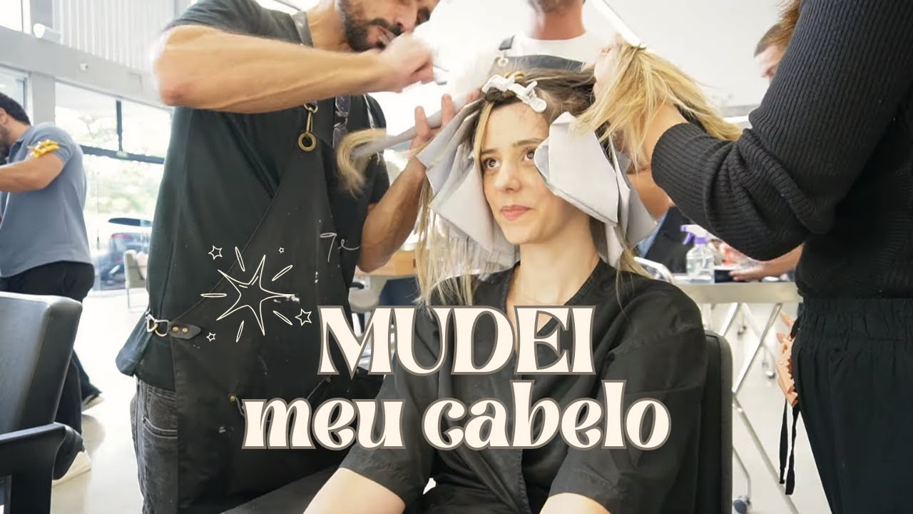 Fui no cabelereiro da Sandy e o resultado foi surpreendente + café da manhã improvisado