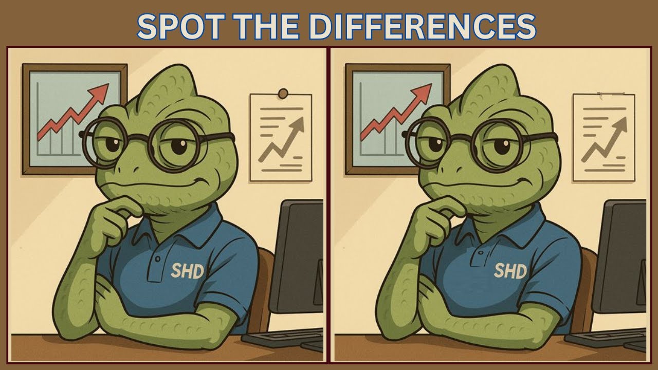 Spot the 3 Differences | 10 Brain Teasers to Test Your IQ