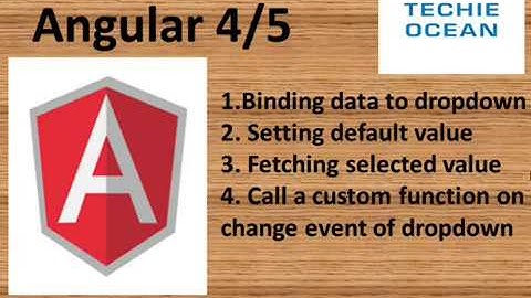 Angular 13: How to Bind/Get selected value/Set Default  in SelectList