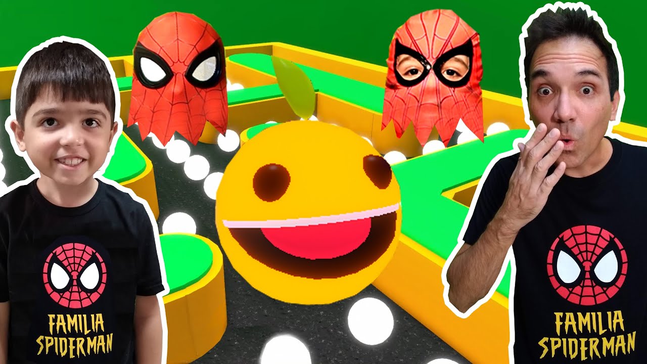 VIRAMOS O PAC MAN NO PAC BLOX! - YouTube