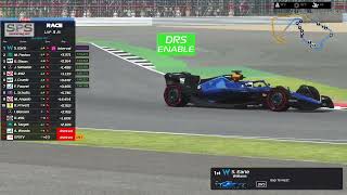 RFACTOR 2: Overlay broadcast Race created with Simhub