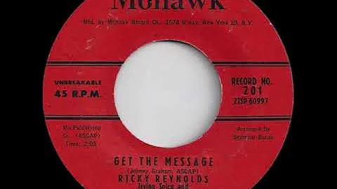 Ricky Reynolds: "Get The Message" -- Vocal Pop