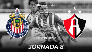 Resumen y Goles | Chivas vs Atlas | Liga BBVA MX | Apertura 2022 - Jornada 8