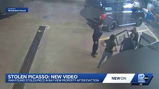 Video shows Picasso print missing since 2018 returned to Milwaukee police
New video obtained by WISN 12 News shows the moment a Pablo Picasso etching print missing since 2018 was returned to Milwaukee police.
WISN 12 is your home for Wisconsin breaking news and weather. For your latest Wisconsin news and weather visit: https://www.wisn.com/
For licensing inquiries: https://www.wisn.com/licensing Video shows Picasso print missing since 2018 returned to Milwaukee police