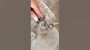brilliant idea of ​​making chain with manual tools #homemade #simpletools #creativeideas