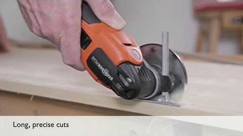 FEIN - Make precision depth saw cuts with the MultiMaster 350QSL