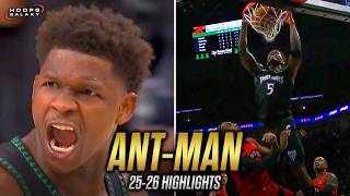 Anthony Edwards Is A Bad Man | 25-26 HIGHLIGHTS