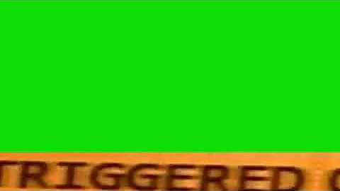 TRIGGERED GREEN SCREEN EFFECT. FREE TO USE