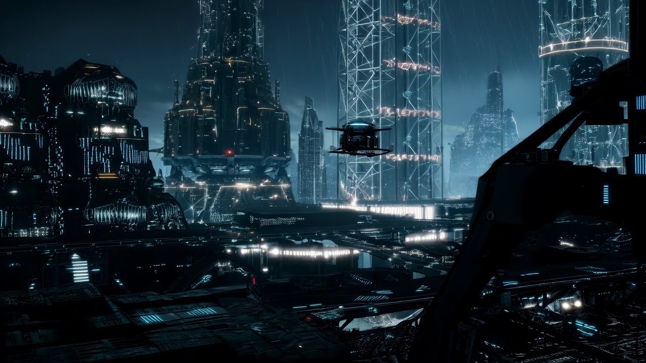 Gothic Cyberpunk Pulse | An expansive lonely echo for rainy night drives | CyberDeech – DarkMix #7