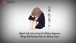 🎵LIRIK LAGU   KORBAN JANJI  cover Dimas gepenk okk