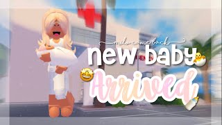 🍼 Our *NEW* Baby ARRIVED!! *milo came back?!* || Berry avenue Roleplay