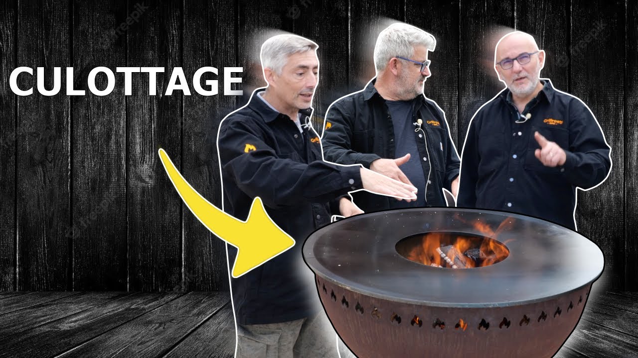 Première utilisation brasero plancha Grillrost ! Culottage et utilisation !!!