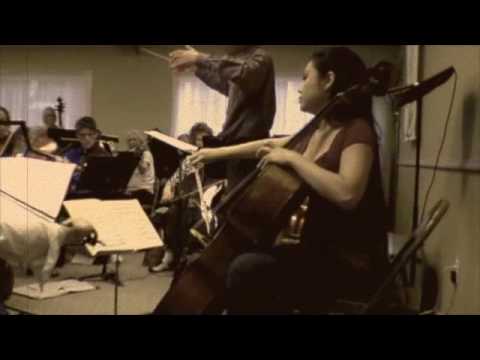 Tina Guo: Saint-Sans Cello Concerto Rehearsal