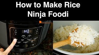 Ninja Foodi Rice Demo - YouTube