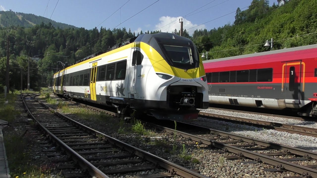 Ganz schön was los am Bhf. Semmering - JULI 2025