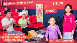 CHẤN ĐỘNG:Bé 4 tuổi nhỏ nhất Ngôi Sao Miệt Vườn với 8,3 TRIỆU lượt xem youtube,ae Khương Dừa quá nể!