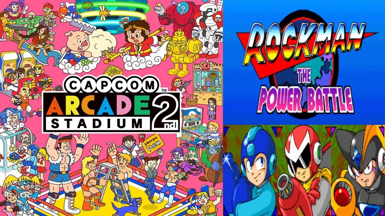 ロックマン・ザ・パワーバトル】(カプコンアーケード2ndスタジアム 