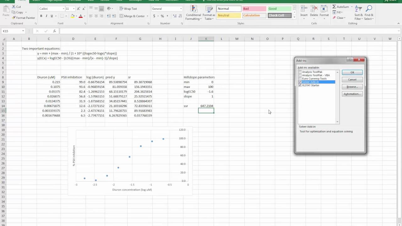 excel linear regression solver excel linear regression solver