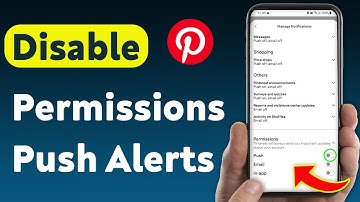 How to Disable Push Notifications for Pinterest Permissions (Updated)