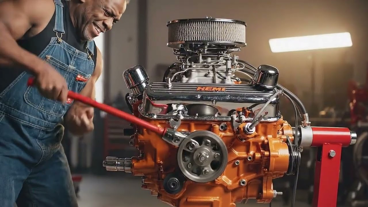 ASMR Car Restoration Full Rebuild of Dodge Charger R/T 1970 from Abandoned Condition to Looking New