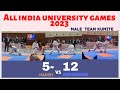 All india university games 2023 chhattisgarh team kumite harsh chouhan vs dipankar konwar