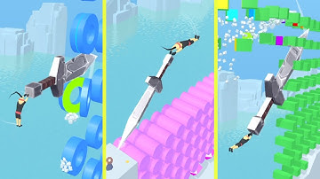 Rolly Slice - Very Satisfying and Relaxing ASMR Slicing Video Game