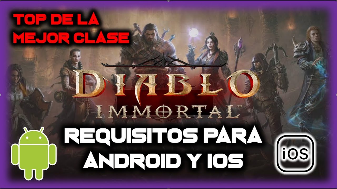 Diablo Immortal: requisitos mínimo y recomendados para jugar en PC