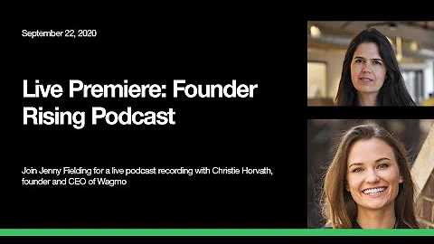 Founder Rising Live Podcast Recording: Christie Ho...