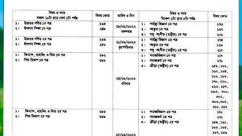 HSC 2023 Exam Routine|রুটিন প্রকাশ HSC ||পরীক্ষার রুটিন 2023 #hsc2023 ||published HSC Exam Routine