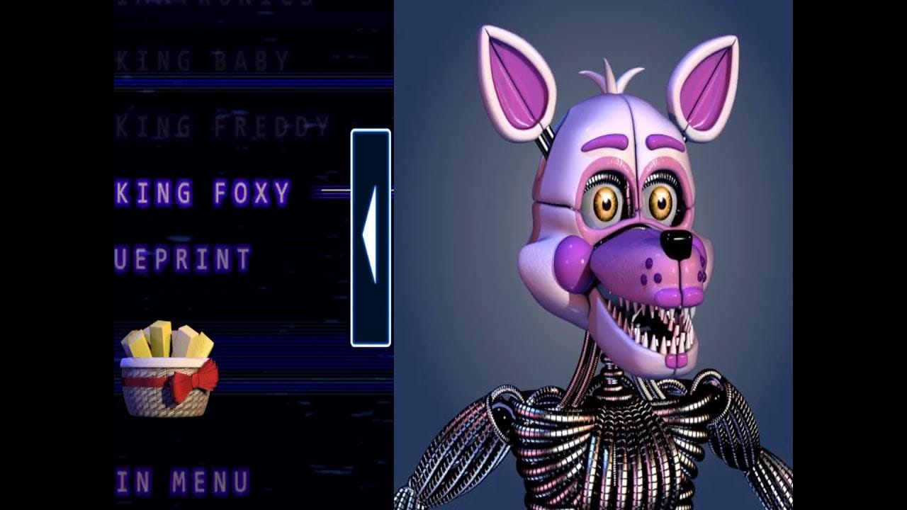 FNAF Sister Location Mobile REMASTER Extras Menu Showcase 2020 Update