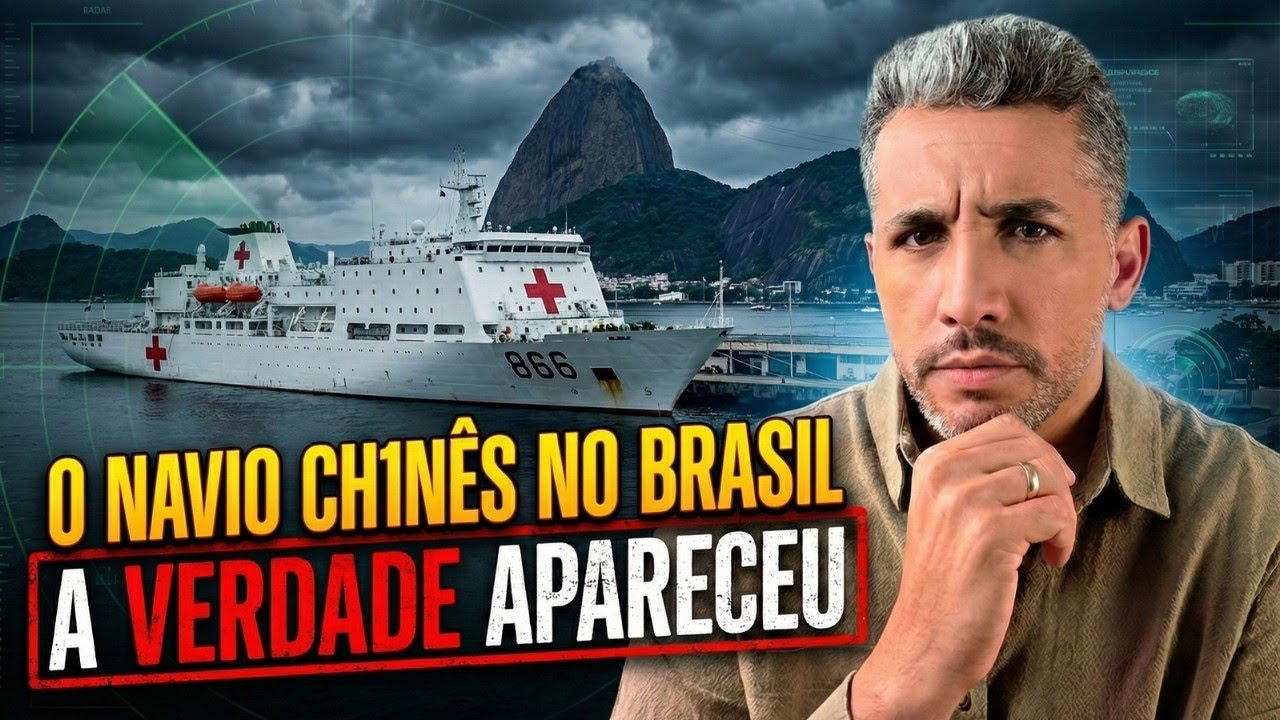 O CAVALO DE TROIA Ch1nês. NAVIO H0SP1TAL? Entenda!