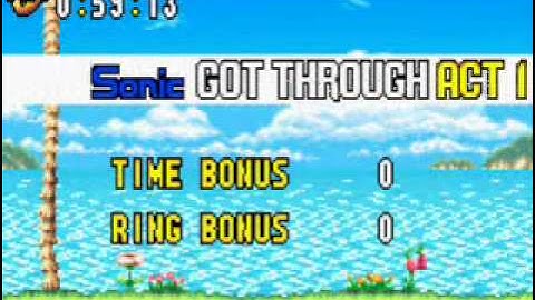 Sonic Advance Cheat - Tails Following Sonic!