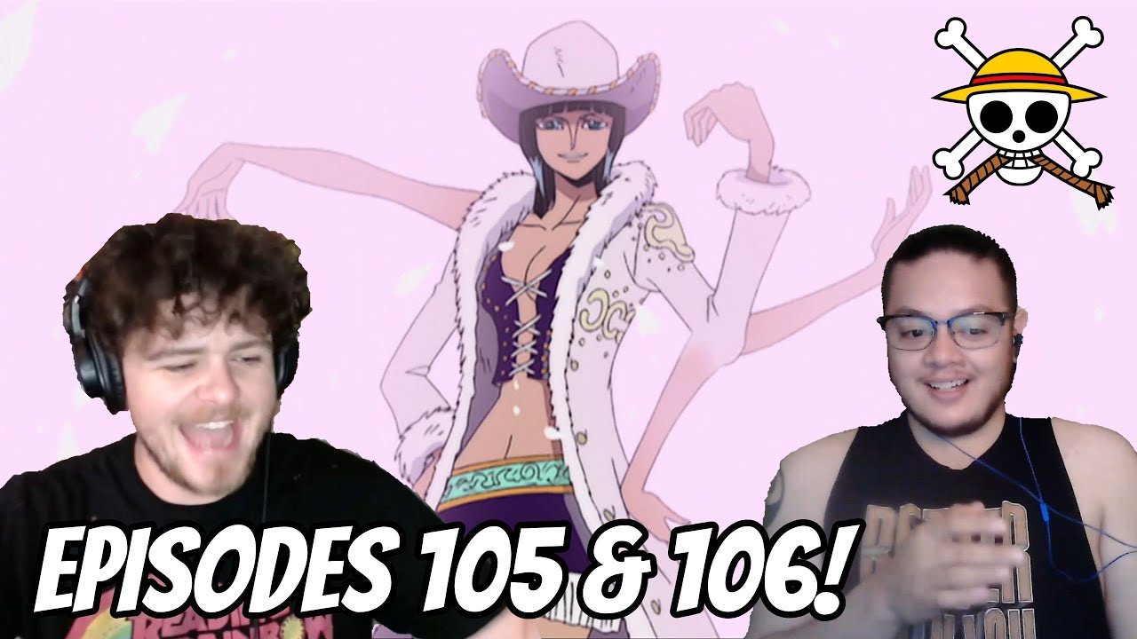 I'VE NEVER SEEN ONE PIECE Episodes 105 & 106 | Miss All Sunday's Powers