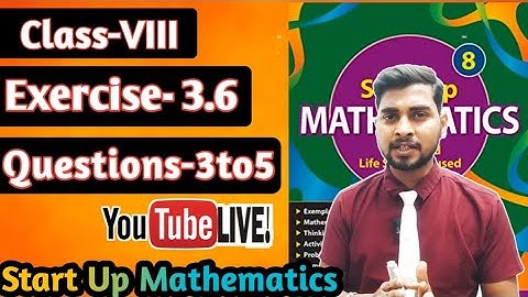 viva Education start up mathematics class-8 || squares and square roots|| Ex.3.6|| by EXAM SCORE