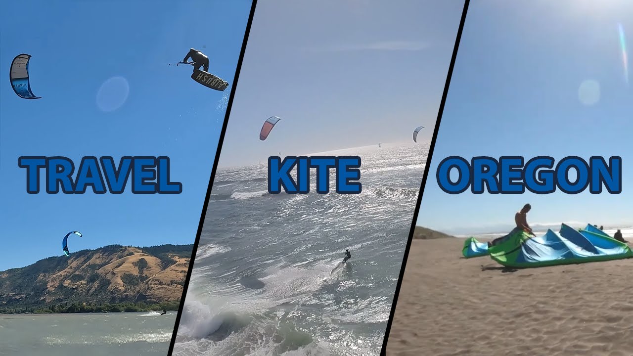 Kiteboarding Trip To Oregon Part 3 Gusty Session In Lyle, Smooth
