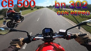 BENELLI bn 302s exhaust SOUND🎼🔥🔥 and curvas