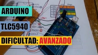 3.Tutorial TLC5940 (conexiones y librería)