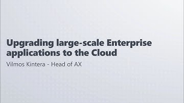 Microsoft Dynamics 365 Data and Code Upgrade on an Enterprise scale