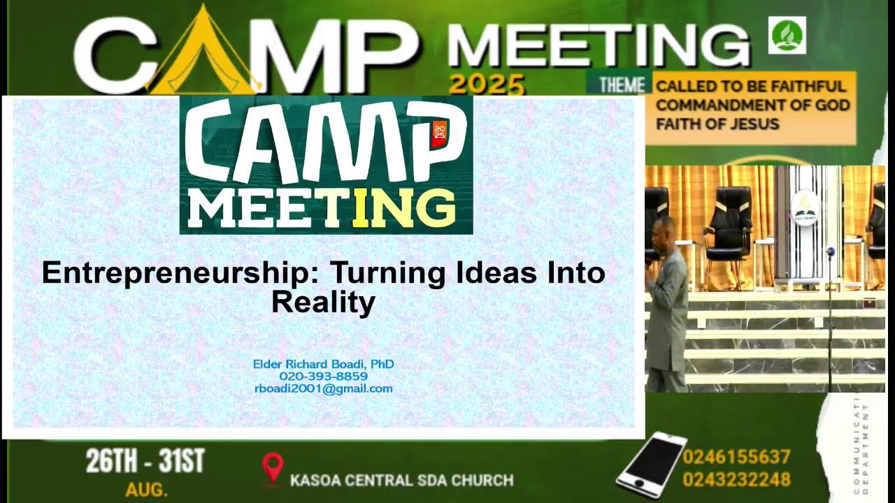 DAY 2|| CAMP MEETING 2025 - YouTube