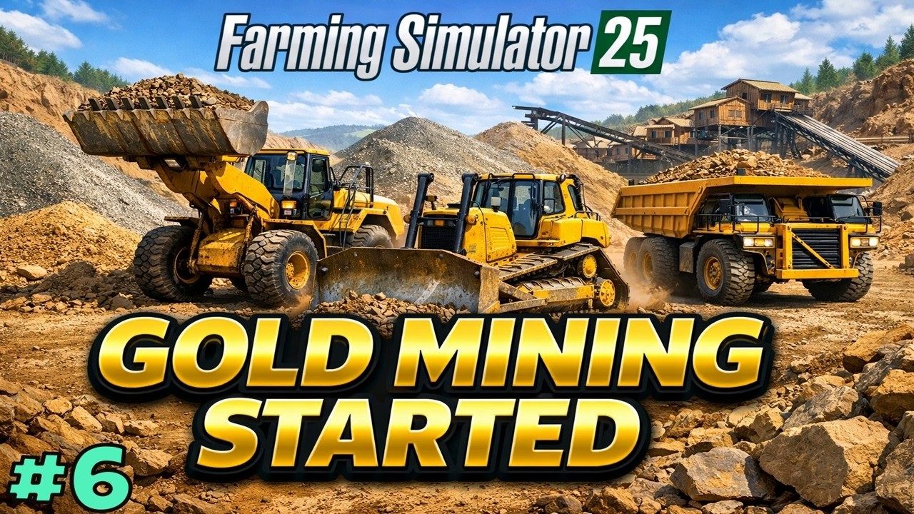 “November Progress in FS25 — Gold Mining Site Setup & I Bought TWO Dump Trucks!” #-6