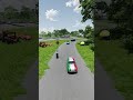 Cars are trying to get through before the barrier closes - BeamNG.drive