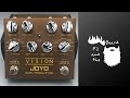 Joyo r09 vision dual channel modulation effect pedal