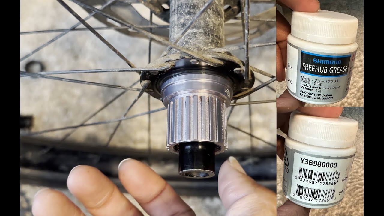 Hunt Trail Wide V2   MTB Hub Clean up Shimano Freehub Grease