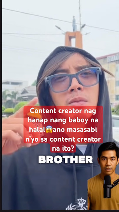 Crist Briand nag hanap ng baboy na halal #youtubeshorts