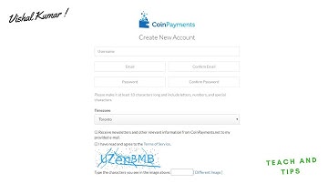 How To Create a Bitcoin Wallet - CoinPayments [ Urdu/Hindi ]