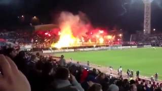 Пиротехническое шоу на матче Спартак - Шинник, Ярославль 2013 Пиротехническое шоу на матче Спартак - Шинник, Ярославль 2013