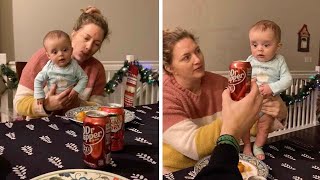 Toddler Obsessed With Dr Pepper Can
